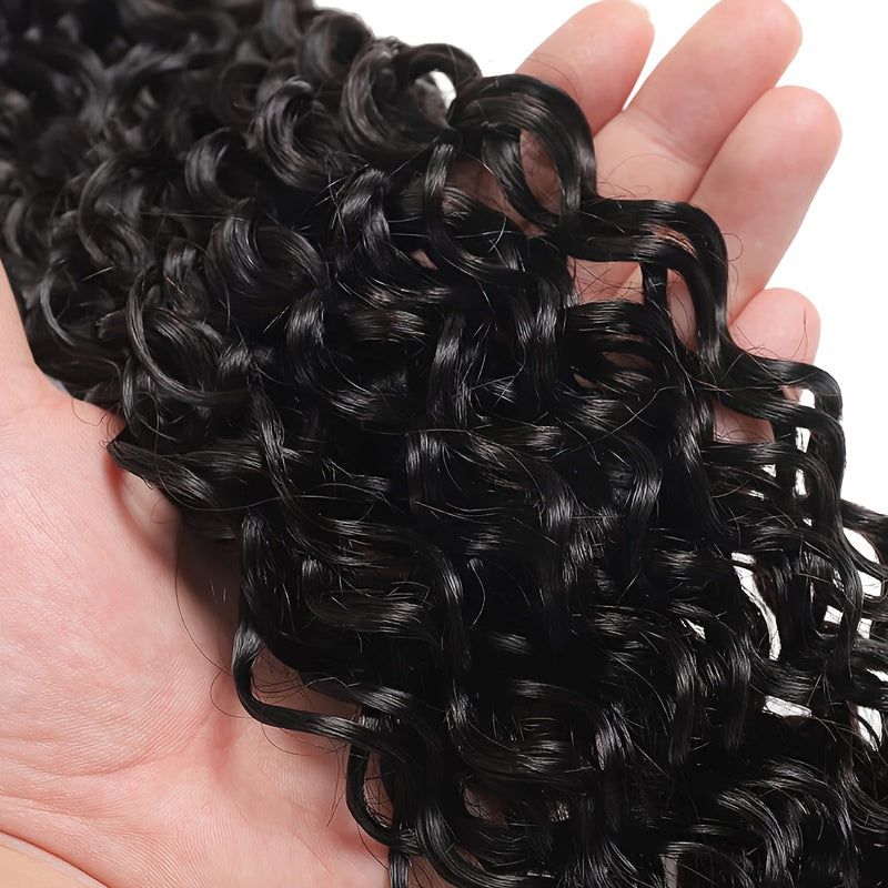 Hair Sophisticated™ – Ocean Wave Bundle Set 4 Bundles Deep Wave Virgin Brazilian Human Hair | 12A Grade | Wet & Wavy Perfection