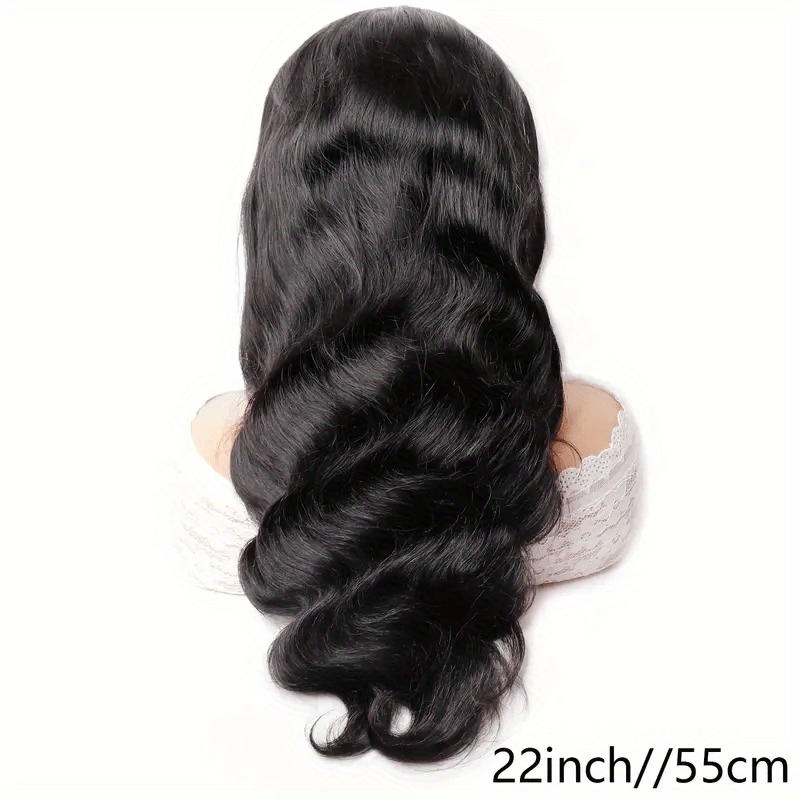 Hair Sophisticated Body Wave Lace Front Wig – 13x4 HD Transparent Lace, Pre-Plucked with Baby Hair, 100% Human Hair, 200% Density, Natural Color Wig for Women