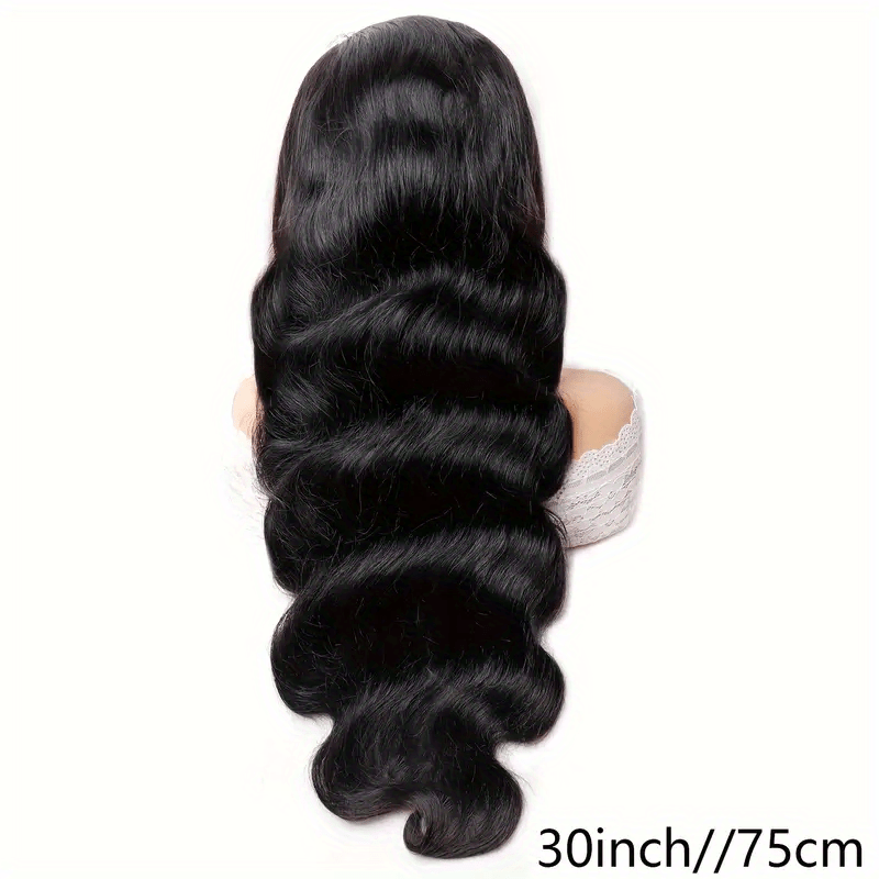 Hair Sophisticated Body Wave Lace Front Wig – 13x4 HD Transparent Lace, Pre-Plucked with Baby Hair, 100% Human Hair, 200% Density, Natural Color Wig for Women