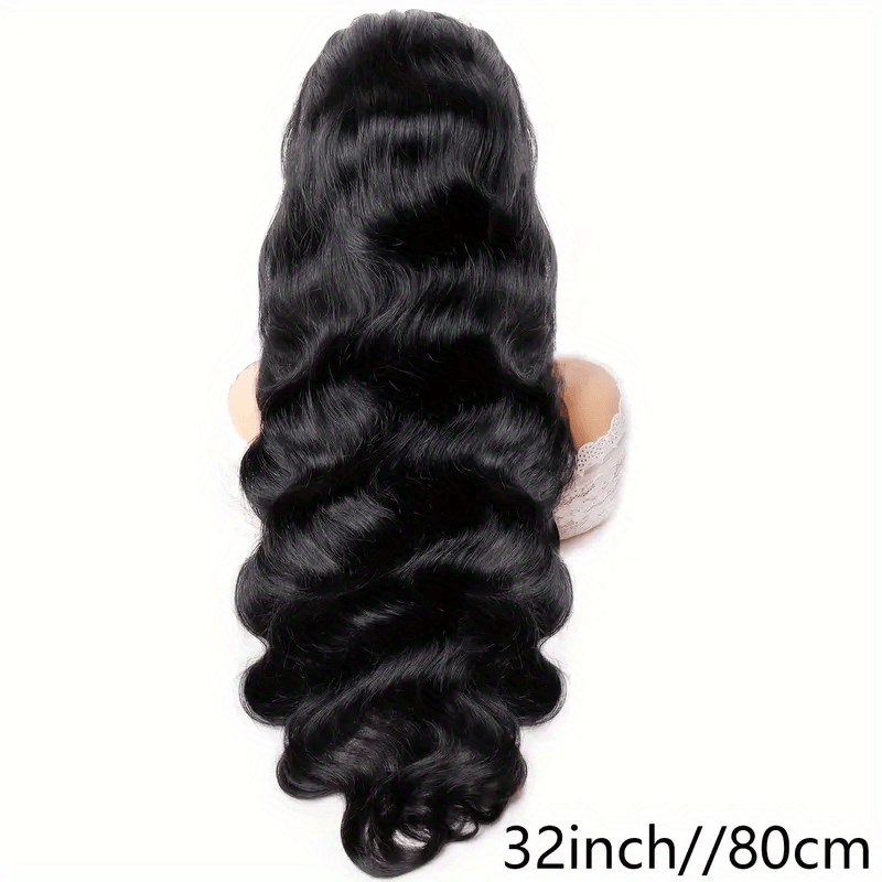 Hair Sophisticated Body Wave Lace Front Wig – 13x4 HD Transparent Lace, Pre-Plucked with Baby Hair, 100% Human Hair, 200% Density, Natural Color Wig for Women