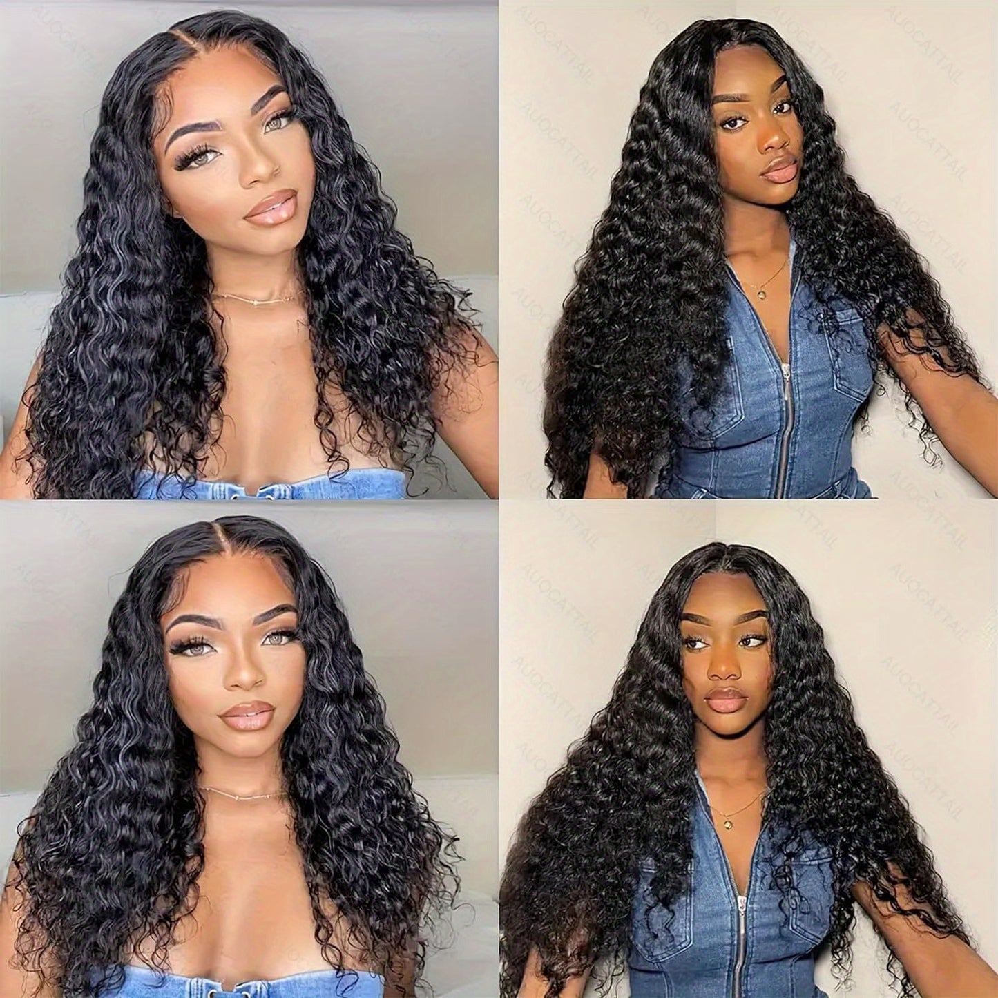 MS. MERRY 240% Density Brazilian Virgin Human Hair Jerry Curly Lace Front Wigs Transparent HD 13x4 Lace Frontal Wigs Deep Wave 100% Real Human Hair Wigs Remy With Baby Hair Natural Color for Halloween Christmas Festival