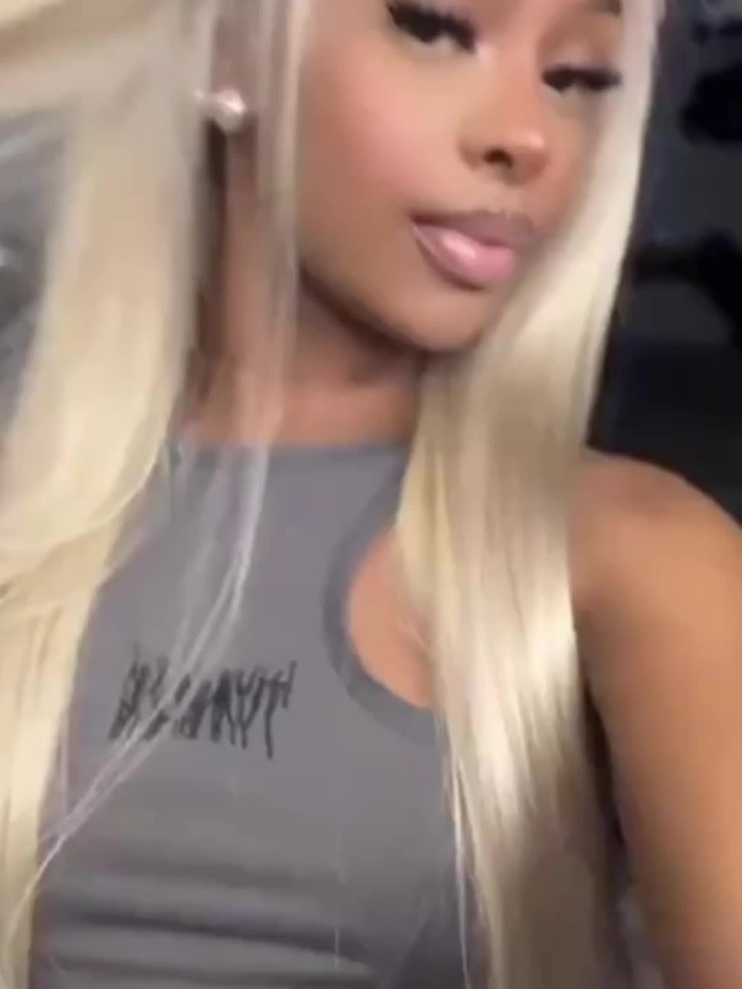 Hair Sophisticated 32" 613 Blonde Straight Lace Front Wig – 13x4 HD Transparent Brazilian Virgin Human Hair, 200% Density, Pre-Plucked with Baby Hair, Free Part Design
