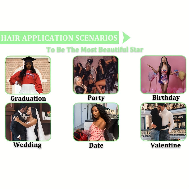 Hair Sophisticated™ – Deep Ocean 3-Bundle Set 12A Brazilian Virgin Deep Wave Hair | 100% Unprocessed | Wet & Wavy Look