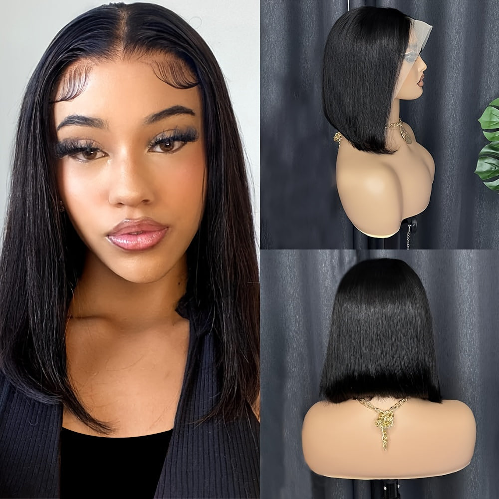 Hair Sophisticated - Bob Wig for Women, 13x4 Lace Front, Human Hair