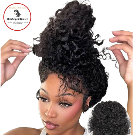 Hair Sophisticated 18” Deep Wave 360 Front Wigs For women