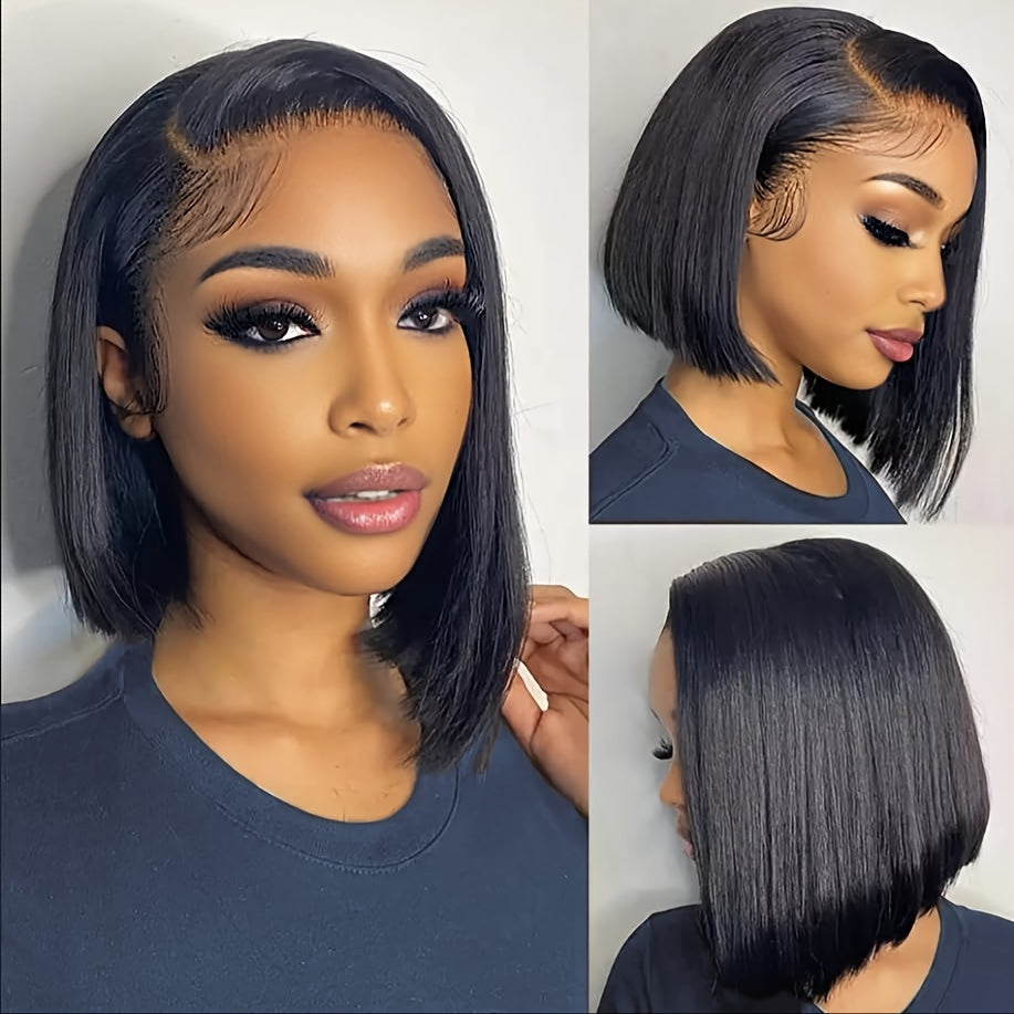 Hair Sophisticated - Bob Wig for Women, 13x4 Lace Front, Human Hair