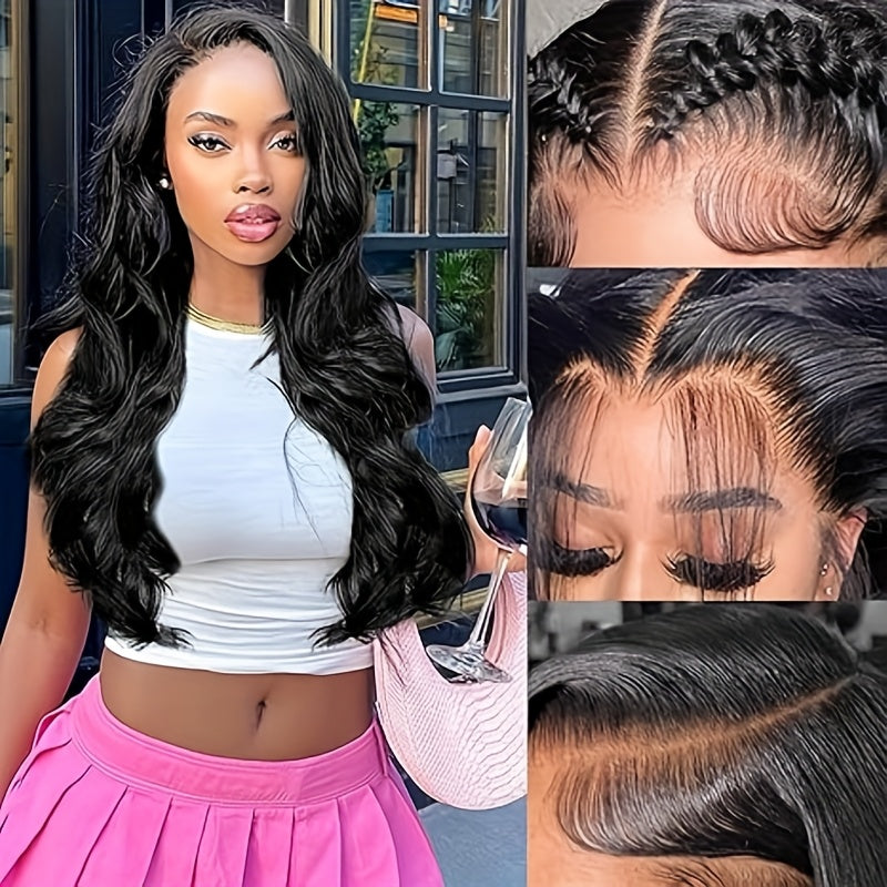 Hair sophisticated - Body Wave 20-32 Inches, Density 180, No Glue Wig to Wear And Go