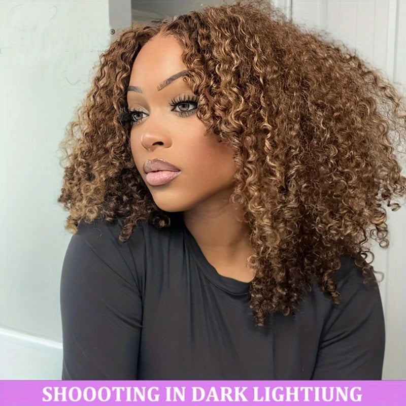 Hair Sophisticated™ 14" Ombre Blonde Deep Wave Bob Wig
