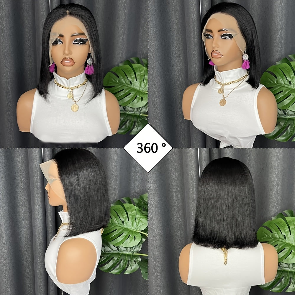 Hair Sophisticated - Bob Wig for Women, 13x4 Lace Front, Human Hair