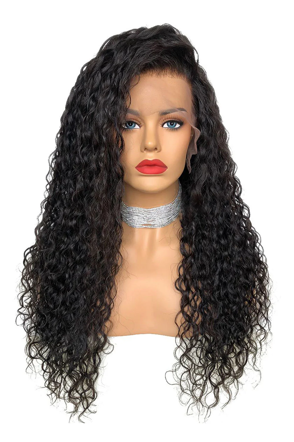 Hair Sophisticated - 360 Lace Water Wave Human Hair Wigs 3605