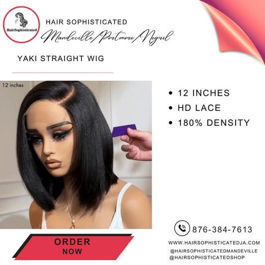 Yaki straight wig