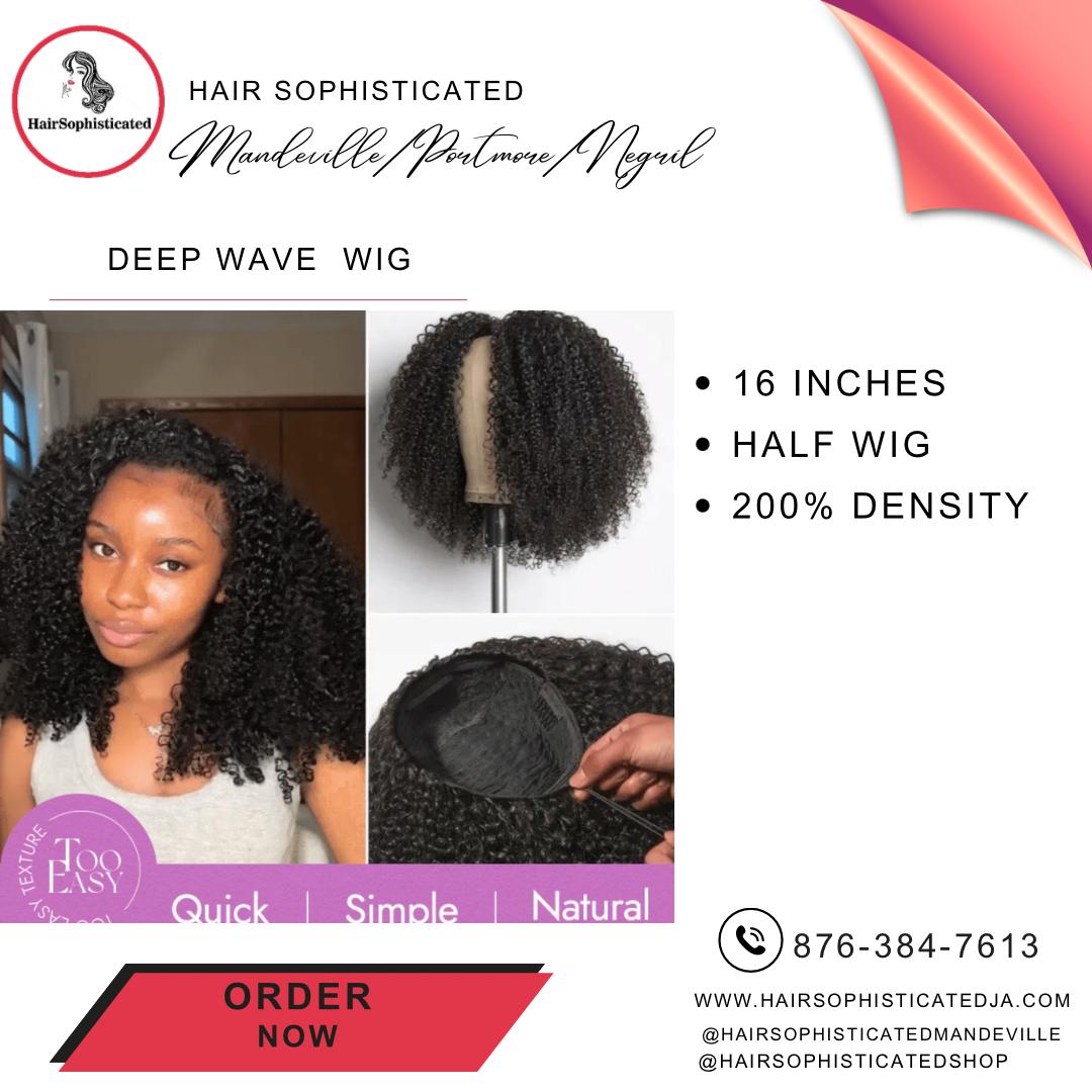 Deep wave wig