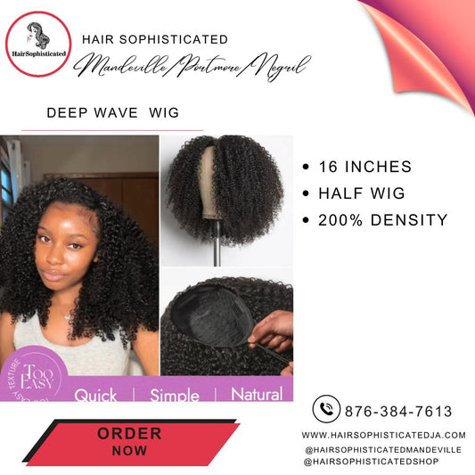 Deep wave wig