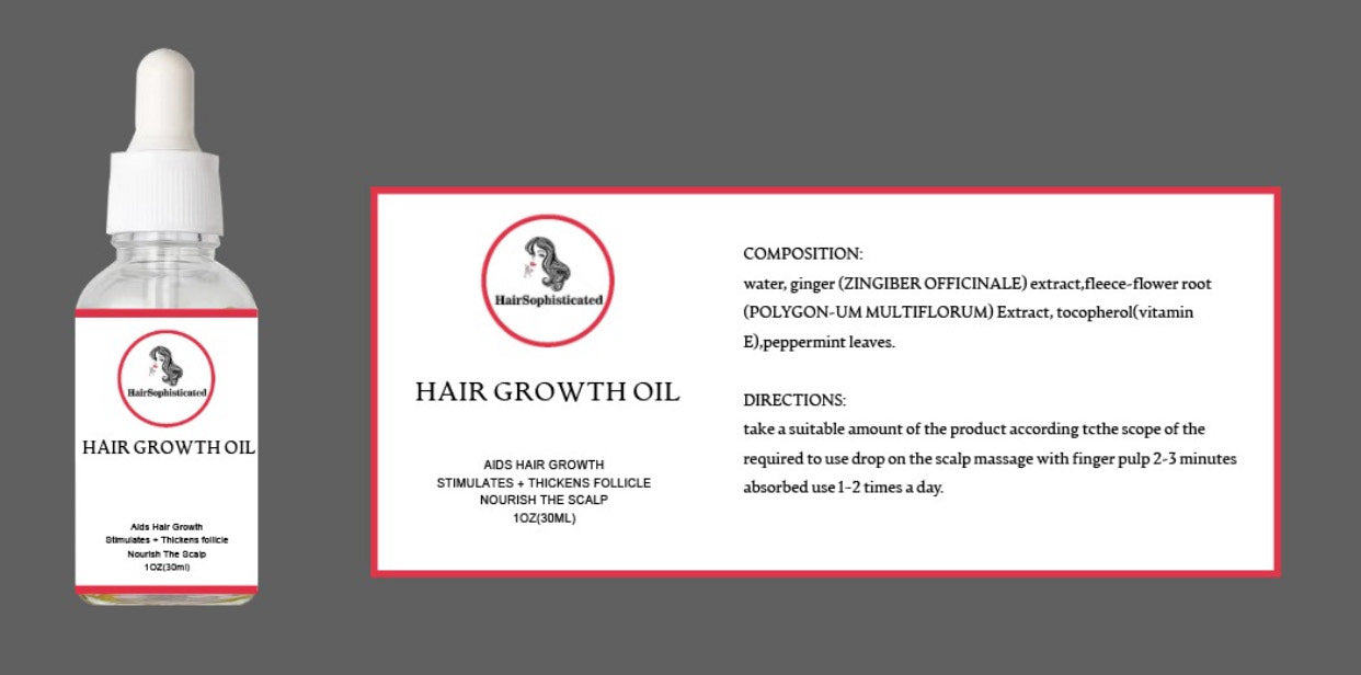 Hair Sophisticated Hair Growth Oil