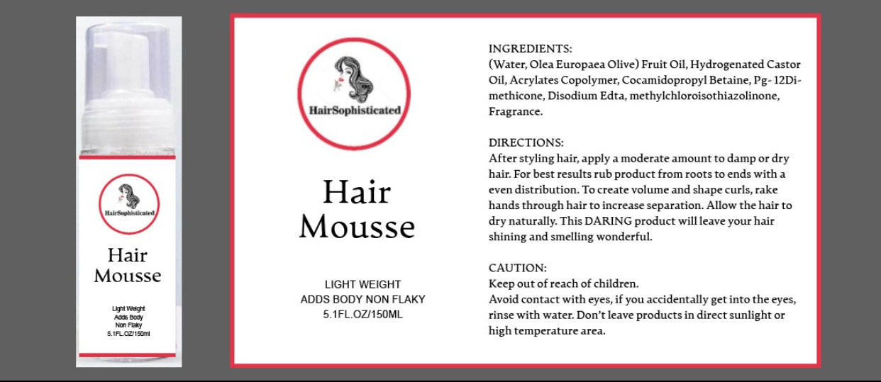 Hair Sophisticated Mousse