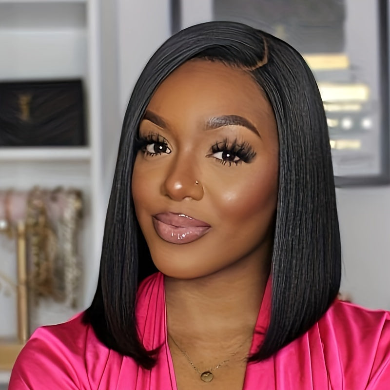 Hair Sophisticated - Bob Wig for Women, 13x4 Lace Front, Human Hair
