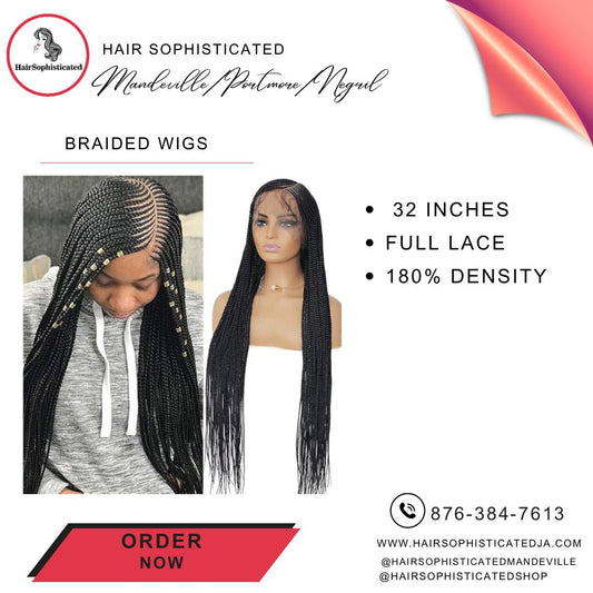 Braided/closure Wigs