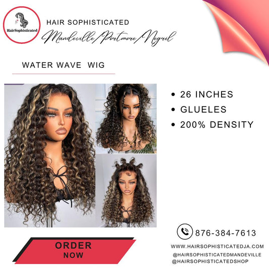 Water wave wig