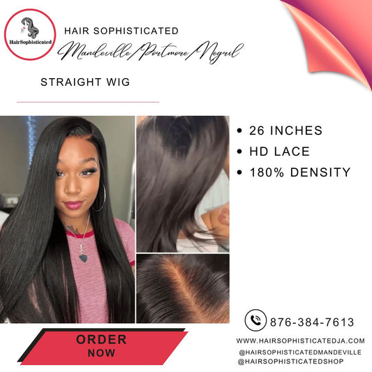 Straight wigs